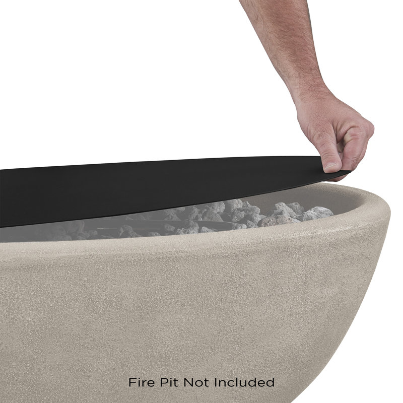 RIVERSIDE Oval Fire Pit Lid