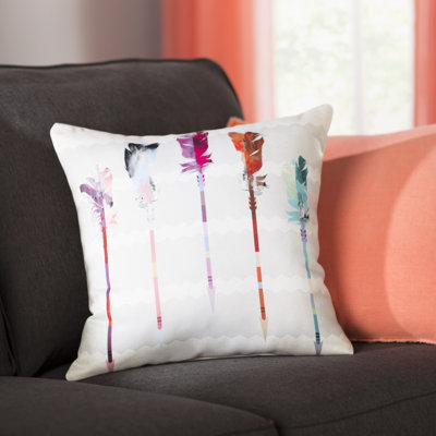 Iveta Abolina Arrows Throw Pillow