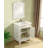 Aurillac 27'' Single Bathroom Vanity with Marble Top-2079262917-2028591274