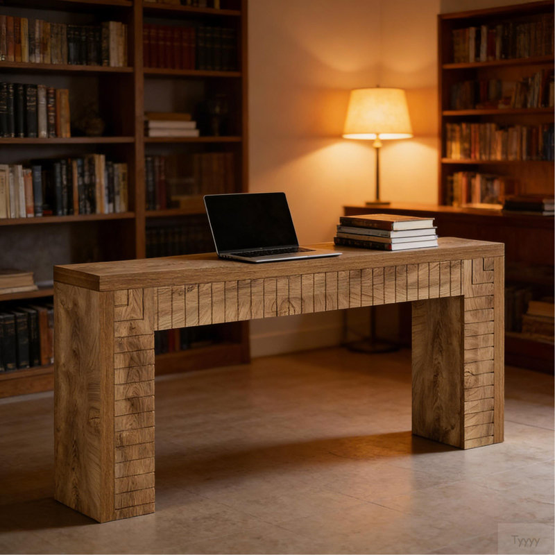 Console de style artistique, canapé, table d'appoint