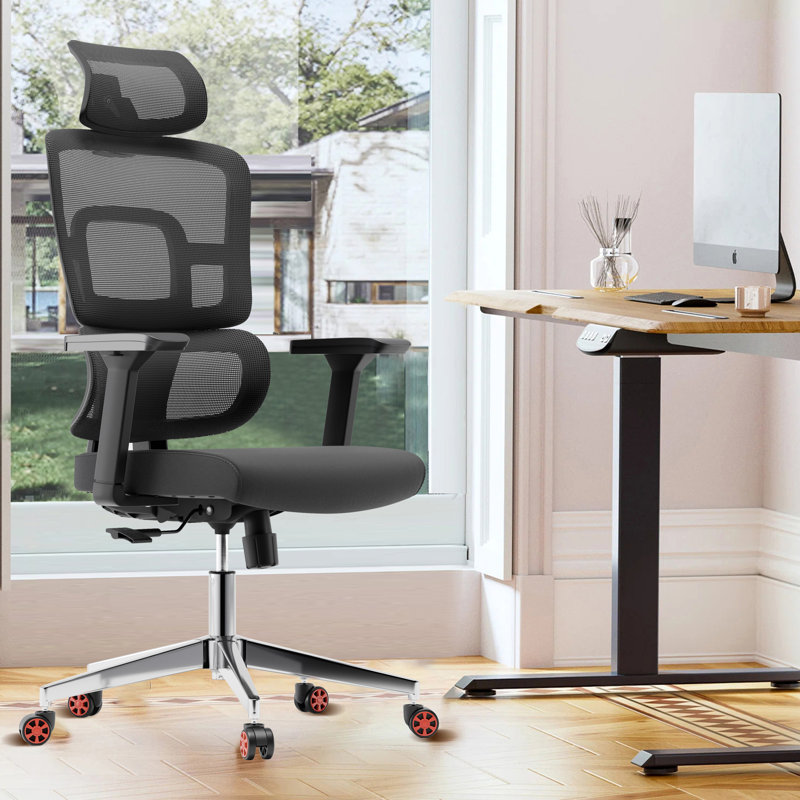 Chaise de bureau ergonomique à haut dossier Mayisha