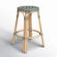 Tabouret de bar et de comptoir en rotin tissé à la main Alastair-794761714-799526606