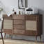 Buffet simple et moderne en rotin