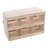 6 Hole Wood Nesting Box For Chickens