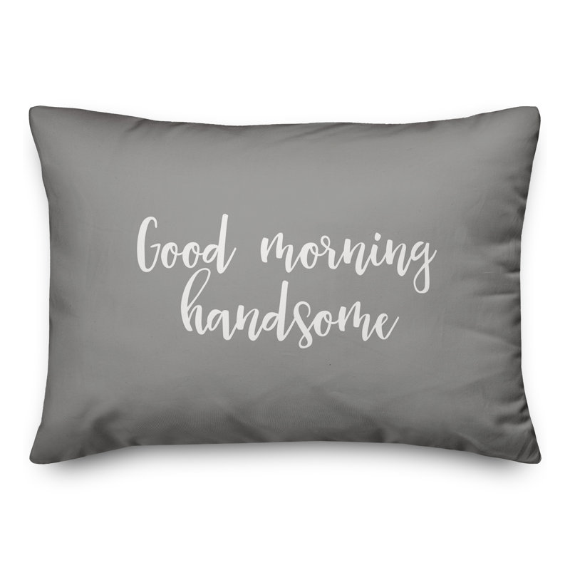 Throw Pillow, Gray