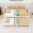 Wood Daybed with Trundle and Rattan Frame-1070943263-1070943261