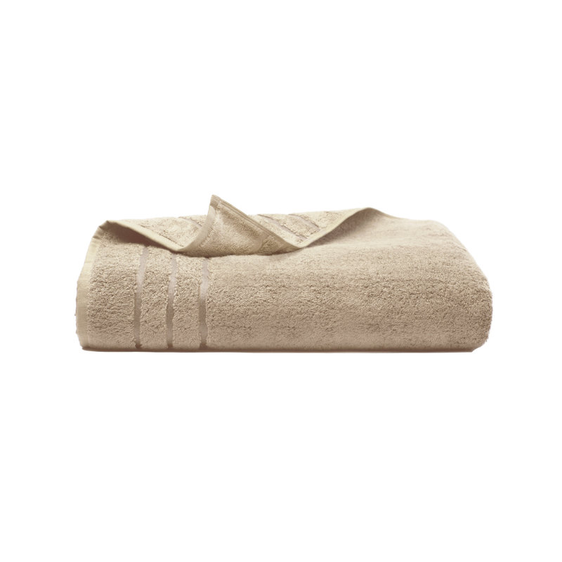 Cariloha - Serviette extra lisse - Viscose - 28 po x 54 po, Beige