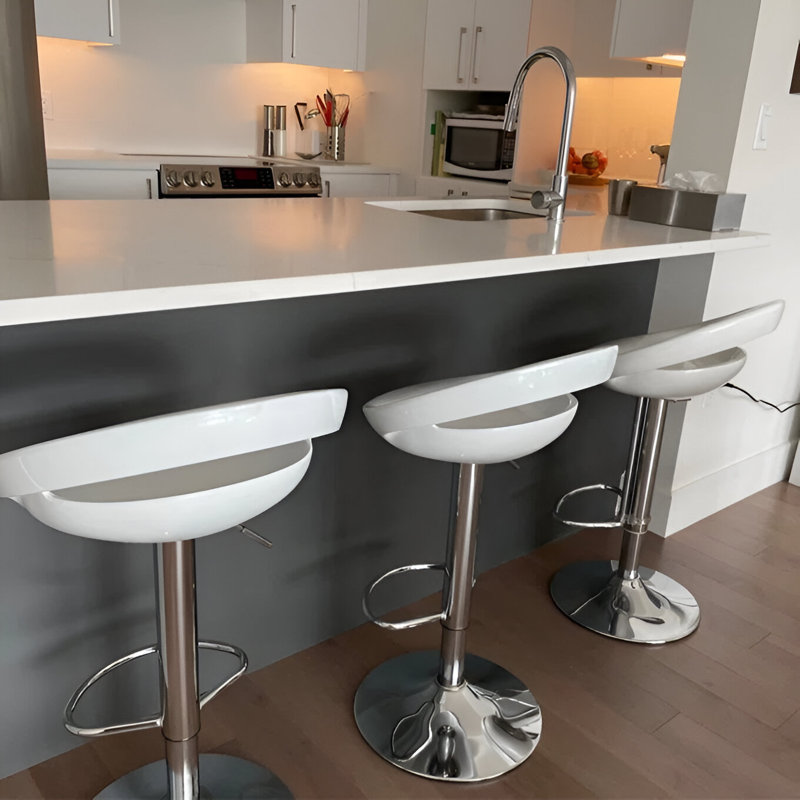 Swivel Adjustable Height Counter Stool
