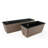 Annaleena 2-Pack Smart Self-watering Rectangle Planter Box-1412175848