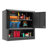 Metal Wall-Mounted Tool Storage Cabinet With Locking Door And 1 Shelf