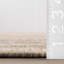 Tapis en mélange de laine touffeté à la main Raji-319281068