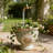 Faucet decoration for outdoor use，Invisible Watering Can Fountain Floating Tap Fountain, Water Fountains Indoor And Outdoor Fairy Garden Decor