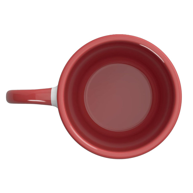 Ceramic Coffee Mug, Red