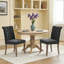 Upholstered Chenille Fabric Accent Dining Chair-2028330914