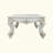 Antique Pearl Finish Coffee Table