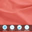 Ensemble de draps à poches profondes en coton égyptien uni 300 fils Blue Nile Mills-135144604-135144614