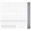 120cm H x 5000cm W Steel Border Fencing