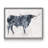 Long Horn Alt V2 -Framed Print - Restickable-48820714-48820712