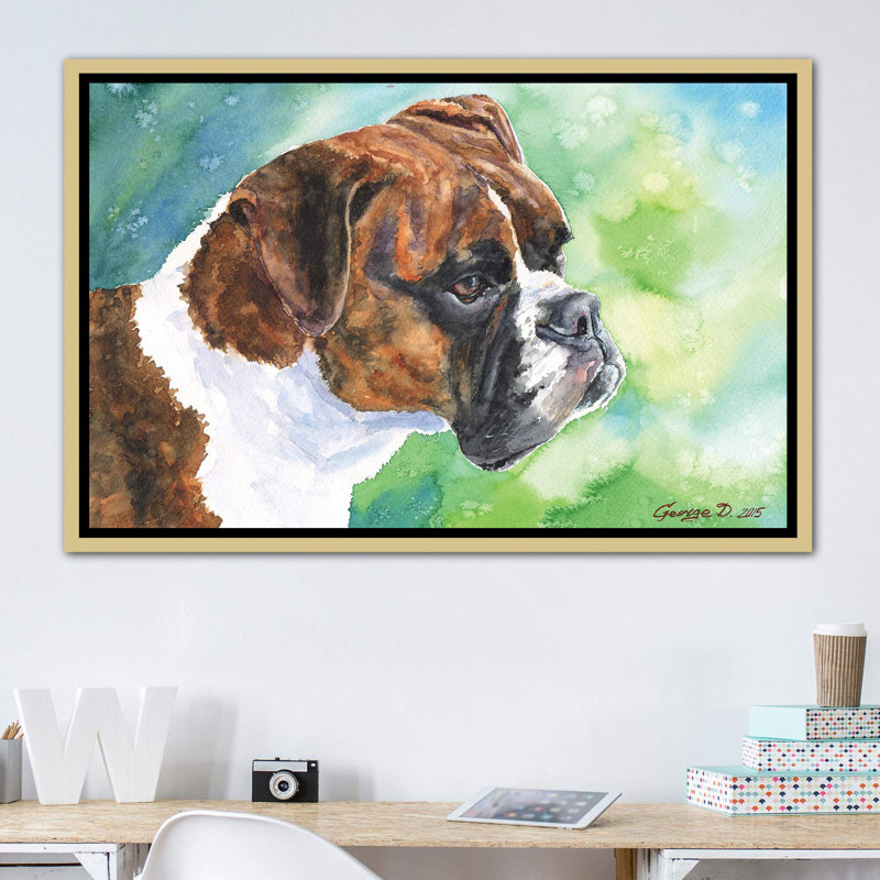 Décoration murale pour enfants Blade, H 40 po x l 60 po x 1,5 po, Toile encadrée d'or
