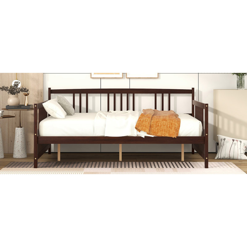Lit de jour double avec pieds de soutien, espresso (VIEUX SKU: WF191900AAP), Espresso