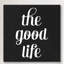 Albree Modern The Good Life, art textuel sur toile-714263922-714263920-714263921
