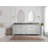 Aberdeen 84'' Double Bathroom Vanity with Quartz Top-94240503-74716249