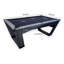 Table de billard Neptune 7 pi avec feutre noir, poches à retour de balle et accessoires