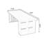 Bureau rectangulaire en bois massif noyer-1455174357