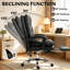 Chaise de bureau Comfort, chaise de bureau de massage, chaise de bureau d'ordinateur avec dossier