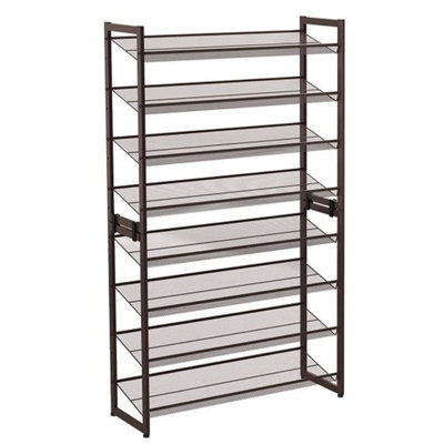 72 Pair Stackable Shoe Rack