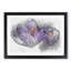 Purple Crocus Flower Sketch - Picture Frame Graphic Art Print-56875355-56875358