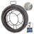 75 Ft. x 3/8 In. Solid Core Drain Auger Cable with Storage Drum & Cutter Kit - Heavy Duty Sewer Snake for Pipe Clog Removal