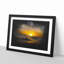 Sunset in Honolulu Hawaii - Picture Frame Painting Print-56841953-56841951