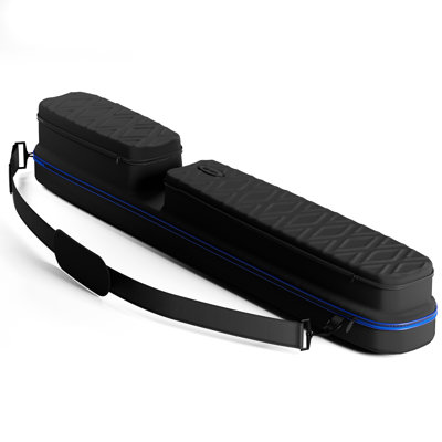 Étui pour billard Casemaster Parallax Diamond (étui pour bâton de piscine) | Bleu