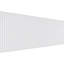 36.25'' H x 94.5'' W x 0.38'' D Expanded Cellular PVC Wainscot Panelling