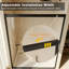 Porte de douche coulissante double Conrad avec cadre en aluminium et pellicule anti-explosion-134832940