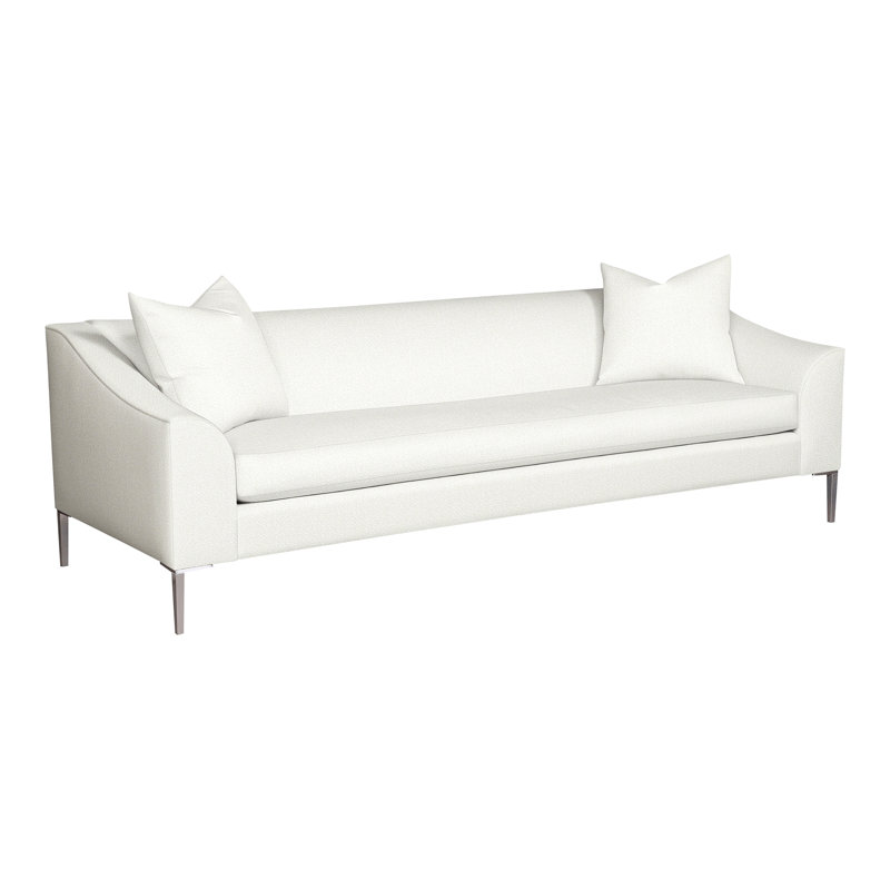 Tess Bench Seat Sofa, Kempsey Sheepskin Polyester Blend