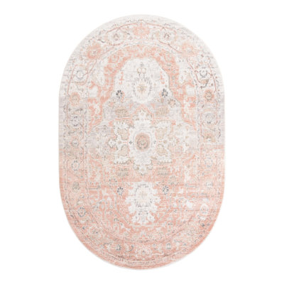 Tapis oriental rose Tallula