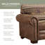 Fauteuil Charlie de 111,76 cm de large