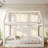 Upholstered Daybed With Led Light Strips-1316371708