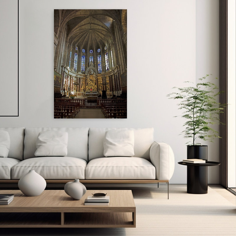 St Nazaire Cathedral Bezier Languedoc-Roussillon France by George Munday - Wrapped Canvas Print, 152.4 cm H x 101.6 cm W