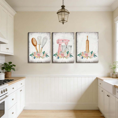 3 Piece Wrapped Canvas Print
