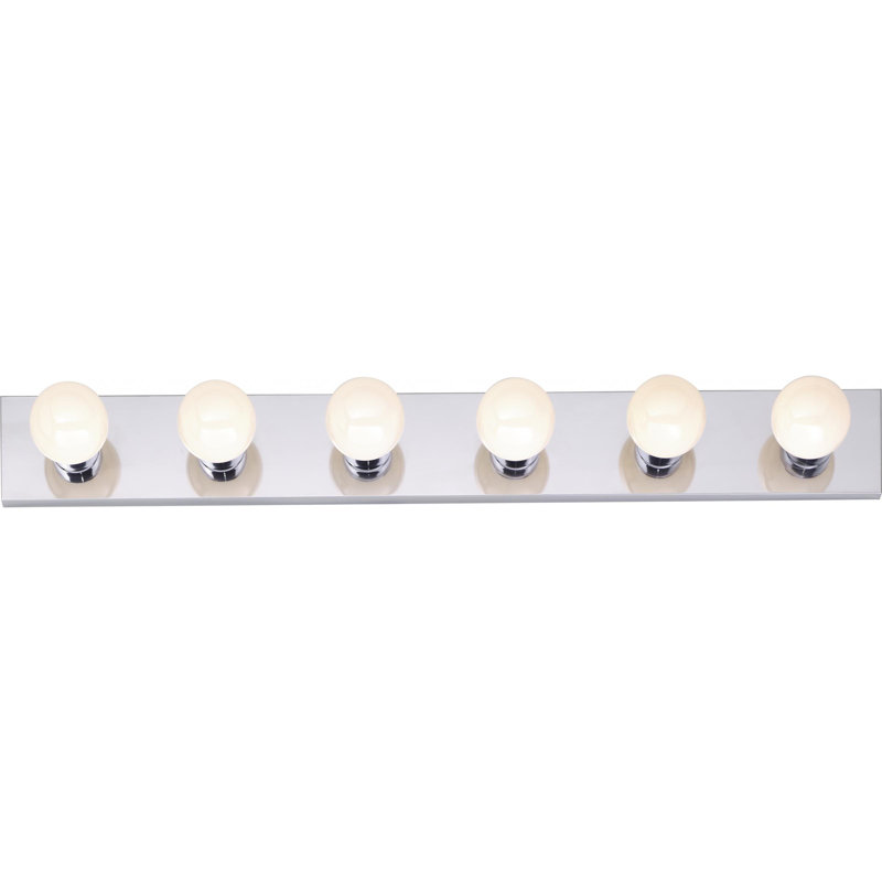 Naber 6 - Light Dimmable Vanity Light, Polished Chrome