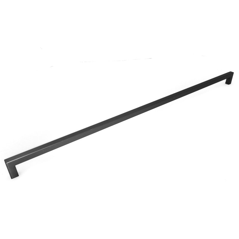 Poignée barre carrée 17,75 po, Étain