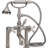2 Handle Bathroom Clawfoot Tub Faucet with Diverter-24414963