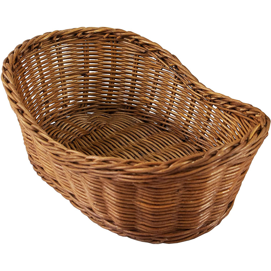 Bay Isle Home Derra Wicker Serving Bowl