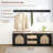 Anteus Storage Shoe Bench With Coat Rack Shoe Cabinet With Seat Cushion-808693971