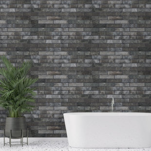 Palisades Gray Picket Ceramic Tile  Ceramic tile samples, Ceramic wall  tiles, Wall tiles