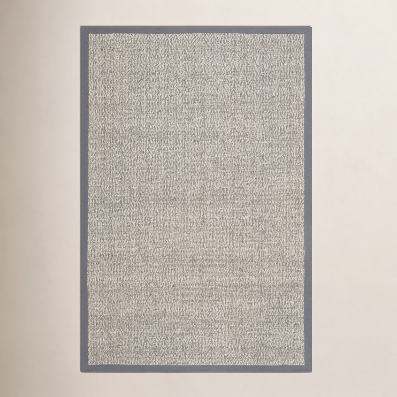 Brown Gray Jute Rug, Rectangle 8' x 10'