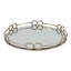 Plateau miroir argenté rond D16.1X2 "Valentina-925524067